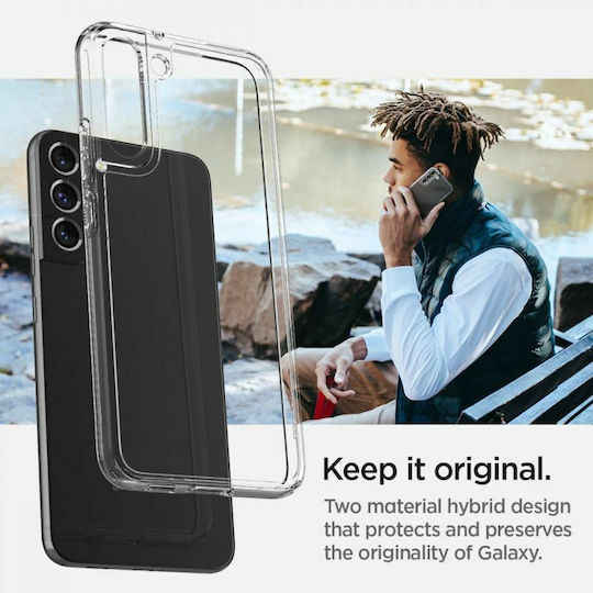 Spigen Ultra Hybrid Задна корица Пластмаса 2мм Прозрачен (Galaxy S22+ 5G)