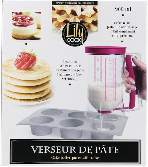 Lily Cook Pfannkuchenteig-Spender aus Kunststoff 17x18.5cm