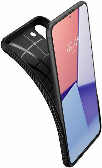 Spigen Liquid Air Back Cover Silicone Matte Black (Galaxy S22+)