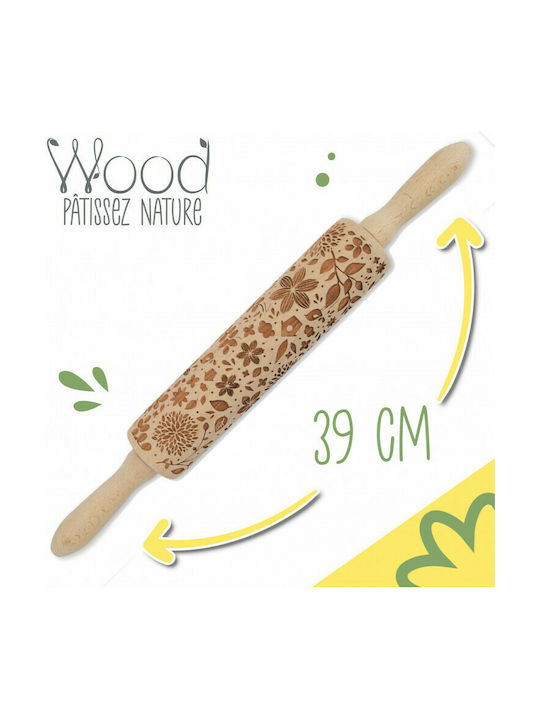 Scrap Cooking Wooden Fondant Roller 4.5cm Scrap Cooking Wooden Fondant Roller 4.5cm