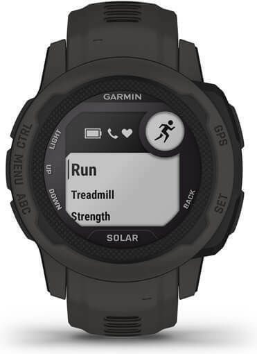 Garmin Instinct 2S Solar 40мм Водоустойчив Смартчасовник с Пулсомер (Графит)