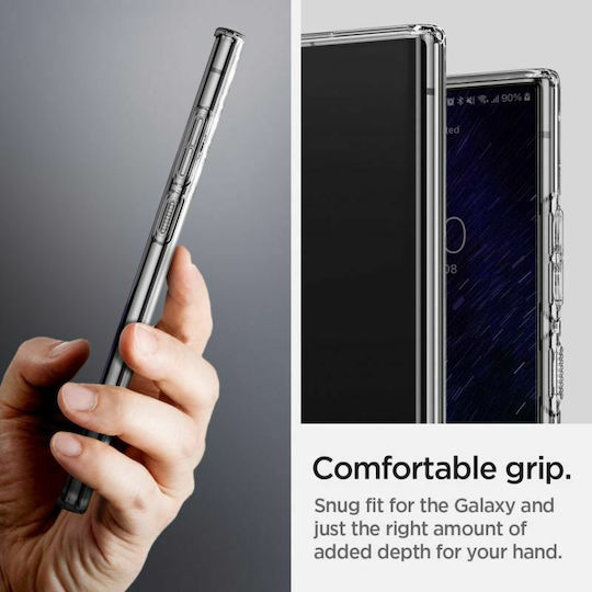 Spigen Liquid Crystal Back Cover Silicone Crystal Clear (Galaxy S22 Ultra)