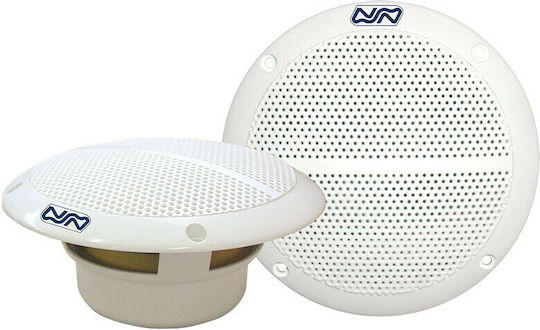 Nuova Rade Set difuzoare marine Impermeabile 6.5" cu 80W RMS Alb