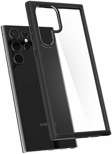 Spigen Ultra Hybrid Back Cover Plastic 2mm Matte Black (Galaxy S22 Ultra)