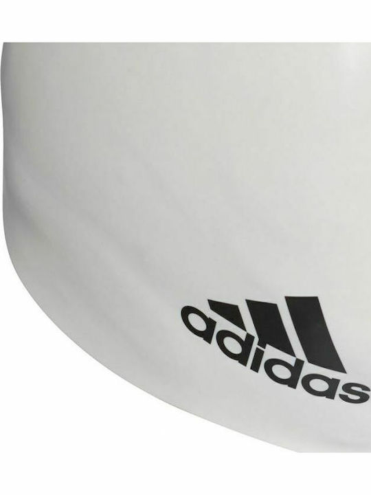 adidas Silicone Adults Swimming Cap White