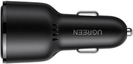 Ugreen Φορτιστής Αυτοκινήτου CD239 69W 5A Γρήγορης Φόρτισης με Θύρες: 1xUSB 2xType-C Μαύρος