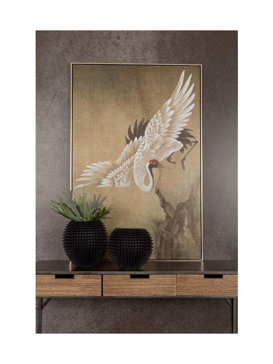 InTheBox Japonensis Crane Painting on Canvas 80x120cm