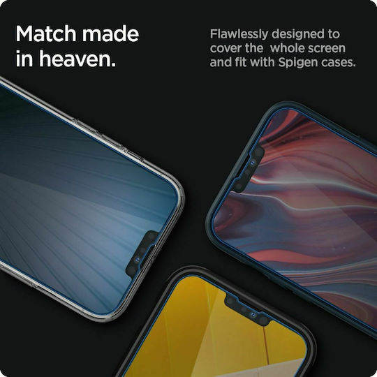 Spigen GLAS.TR Slim Privacy Tempered Glass (iPhone 14 Plus / 13 Pro Max)