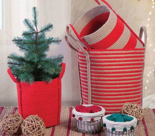 Nef-Nef Homeware Комплект Кърпи за Баня 5бр Please Chrs Червени Тегло 450гр/кв.м