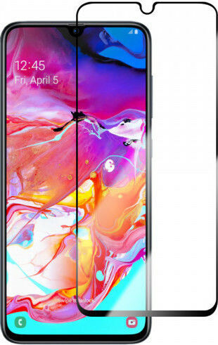 9D Full Glue Full Face Tempered Glass (Galaxy A70)
