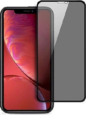Privatsphäre Vollflächig gehärtetes Glas Schwarz (iPhone 11 Pro)