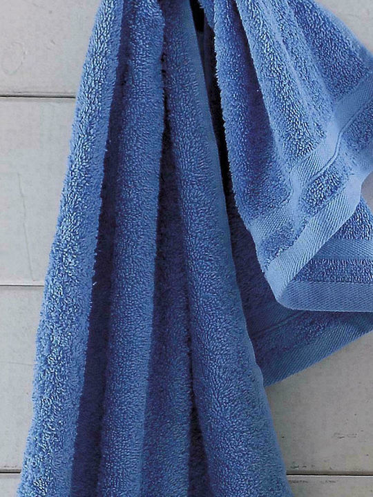 Rythmos Bath Towel Lagoon 70x140cm. 01 Blue Weight 470gr/m²