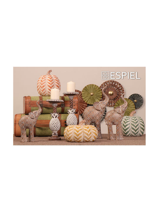 Espiel Decorative Elephant made of Plastic Elephant 15x7.3x30.5cm 1pcs