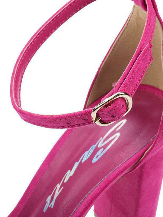 Suede Πέδιλα Φούξια