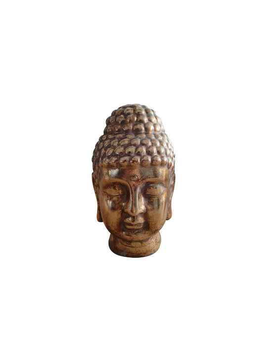 InTheBox Decorativ Buddha din Polirășină Sakia în Gold Antique 5x14x21cm 1buc