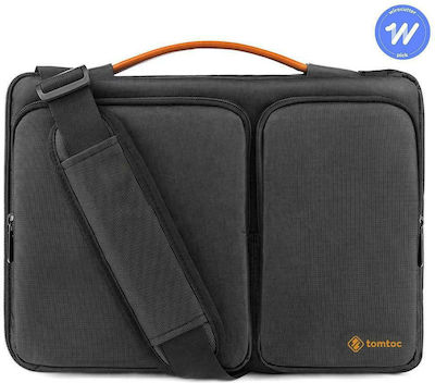 tomtoc Versatile A42 Tasche Schulter / Handheld für Laptop 16" in Schwarz Farbe