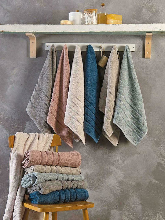 SB Home Prosop de mână Dias 30x50cm. Taupe Greutate 460gr/m²