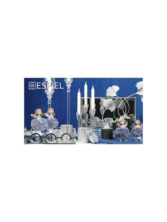 Espiel Kerzenhalter Kristall Transparent 20cm 1Stück