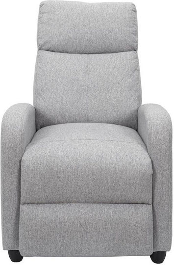 Relax με Υποπόδιο 67x98x97cm Γκρι Relax με Υποπόδιο 67x98x97cm Γκρι