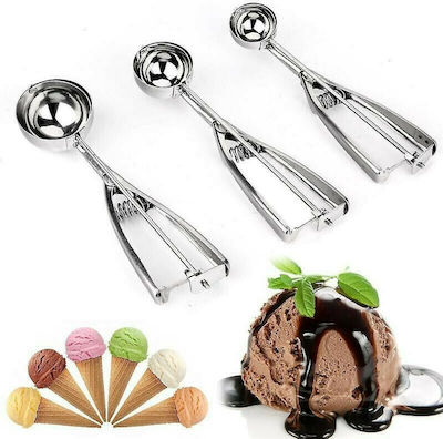 Aluminum Ice Cream Scoop with Mechanism