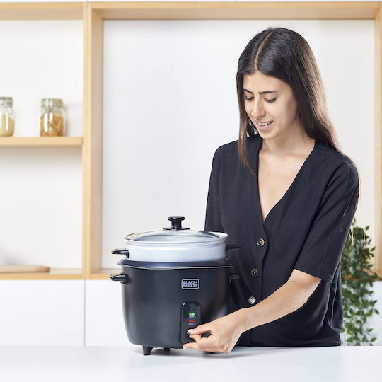 Black & Decker Rice Cooker 700W with Capacity 1.8lt