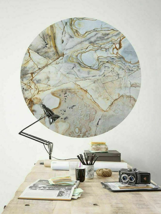 Self-adhesive Wall Mural Marble Sphere L125xW125cm