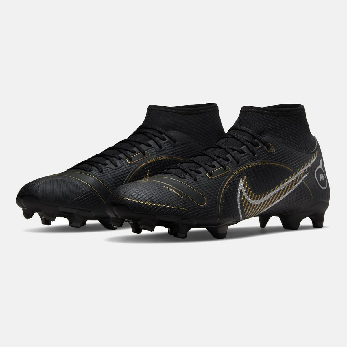 Nike Mercurial Vapor 14 Elite FG Firm Ground Soccer Cleat Black/Metallic  Gold/Metallic Silver/Cave Stone/Ash DJ2837-007 – Soccer Zone USA