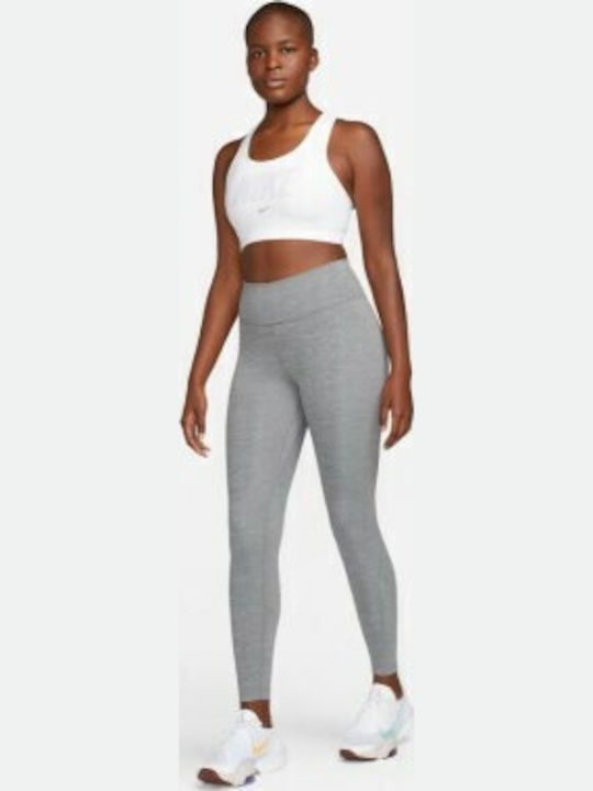 Dri-Fit One Yoga Γυναικείο Cropped Κολάν Γκρι