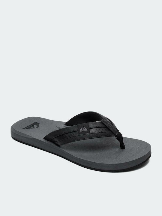 Carver Squish Men's Flip Flops Gray