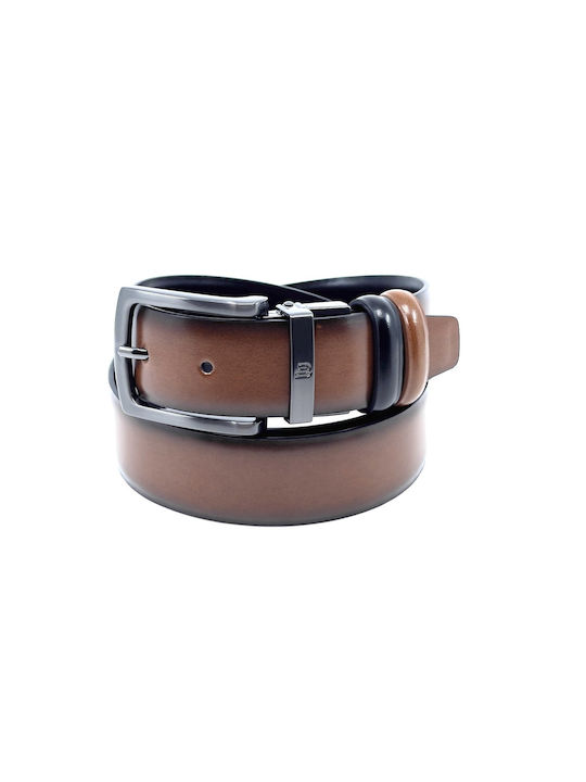 Legend Accessories Double Sided Men's Leather Double Sided Belt Black / Taba