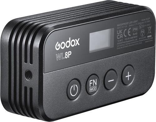 Godox WL8P COB Licht 8500K Auf-Kamera mit Lichtstärke Lux 323
