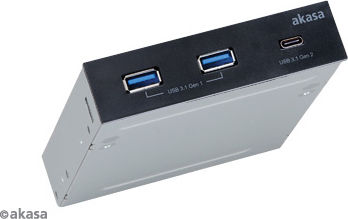 Akasa USB 3.1 Gen2 Type-C panel 2x USB port