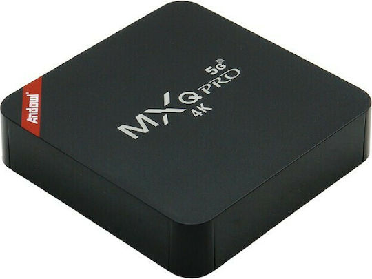 Andowl TV Box Q-A106 Q-A106 4K UHD with WiFi USB 2.0 2GB RAM and 16GB Storage Space with Operating System Android 10.0
