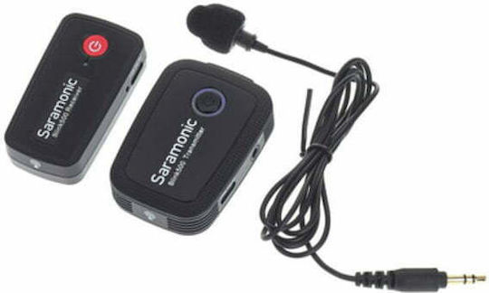Saramonic Blink 500 B1 Σετ Ασύρματο Electret Μικρόφωνο Πέτου, Clip On, Ζώνης Δημοσιογραφικό
