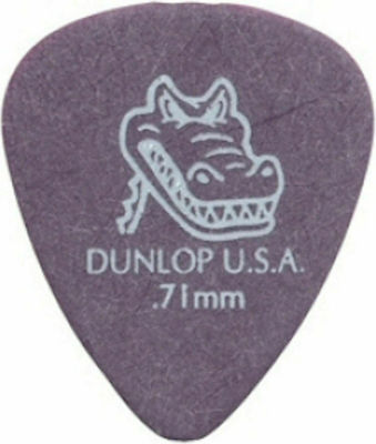 Dunlop Guitar Pick Gator Grip Pick Thickness 0.71mm 1pc