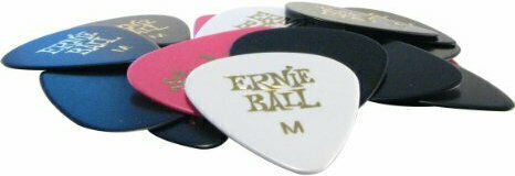 Ernie Ball Πένα Κιθάρας Cellulose Medium Πάχους 0.72mm Συσκευασία 1τμχ Mixed Color