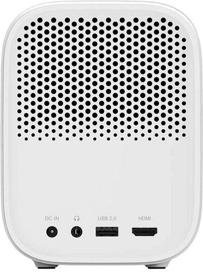 Mi Smart 2 BHR5211GL Мини 3D Проектор DLP Full HD LED лампа с Wi-Fi и вградени високоговорители Бял