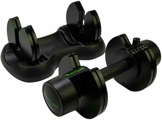 Tunturi Selector Dumbbell 25kg Dumbbell Set 1x 12.5kg with Stand