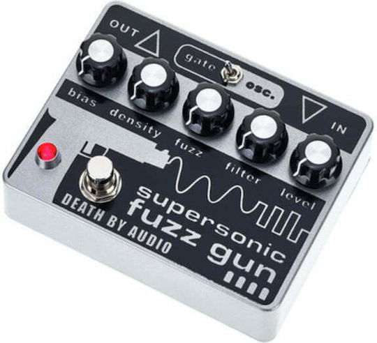 Death By Audio Supersonic Gun Pedală Efectul Fuzz Chitară electrică și Bas electric