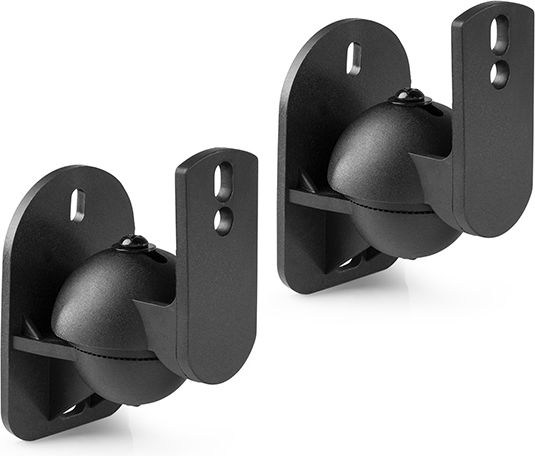 Audizio Wall Mounted Speaker Stands HTS15 Pair In Black Color