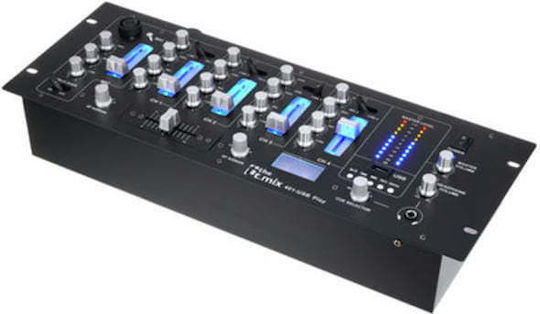The t.mix 401-USB Play Analog Mischpult 4 Kanäle
