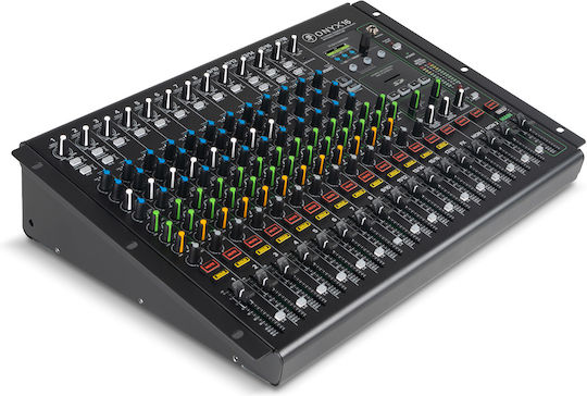 Mackie Onyx16 Αναλογική Κονσόλα 16 Καναλιών με Phantom Power & 12 Εισόδους XLR & Bluetooth
