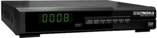 Digital World HDT-150 Receptor Digital Mpeg-4 HD (720p) cu Funcția Înregistrare PVR pe USB Conexiuni SCART / HDMI / USB