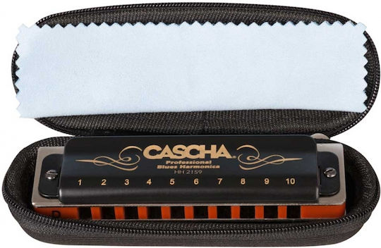 Cascha Diatonic Muzicuță HH-2159 Pro Blues ΡΕ Tonalitate D (Re)