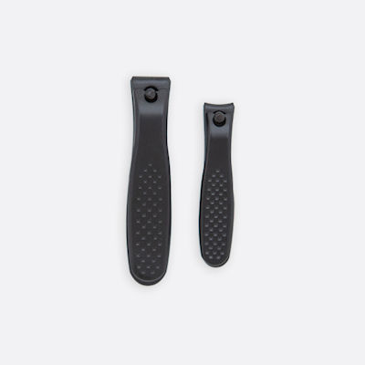 Elixir Nail Clipper for Legs & Feet & Hand Inox Επαγγελματικοί Black 2pcs