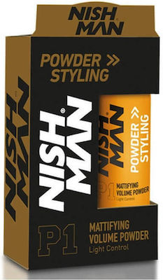 NISHMAN Matt Finish Volume Powder and Styling Light Control 20gr