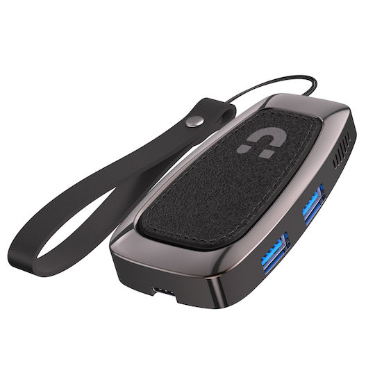 Unitek USB-C Docking Station με HDMI 4K PD Γκρι (D1053A)