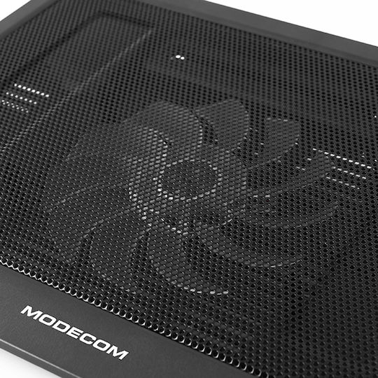 Modecom MC-CF13 Cooling Pad for Laptop up to 15.6" with 1 Fan and Lighting