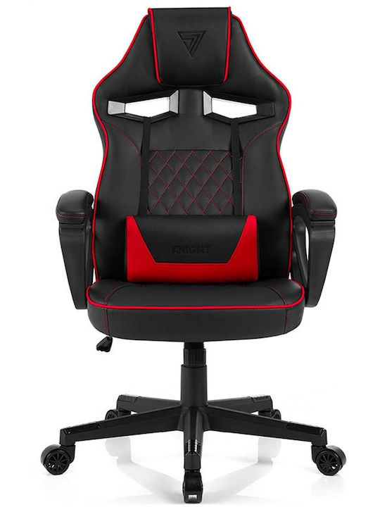 SENSE7 Knight Artificial Leather Gaming Chair Red