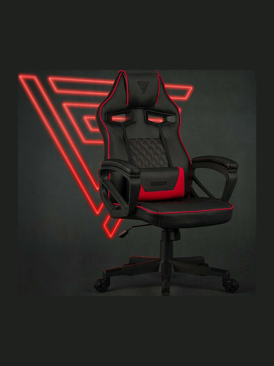 SENSE7 Knight Artificial Leather Gaming Chair Red